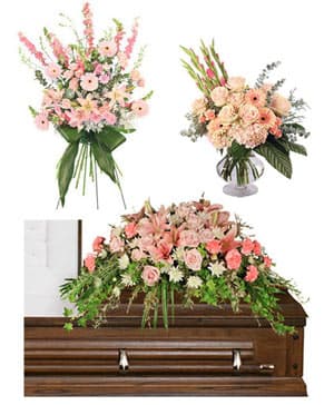Blushing Farewell — Sympathy collection