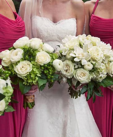 Classic White Bridal Bouquet — Bridal bouquet