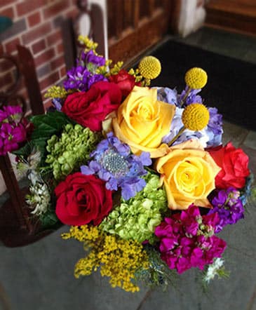 Colorful Variety Bouquet — Bridesmaid bouquet